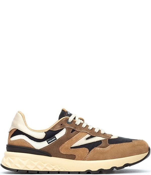 ピコリーノス メンズ シューズ スニーカー レース Pikolinos Men's Aranda Combination Lace Up Sneakers Desert