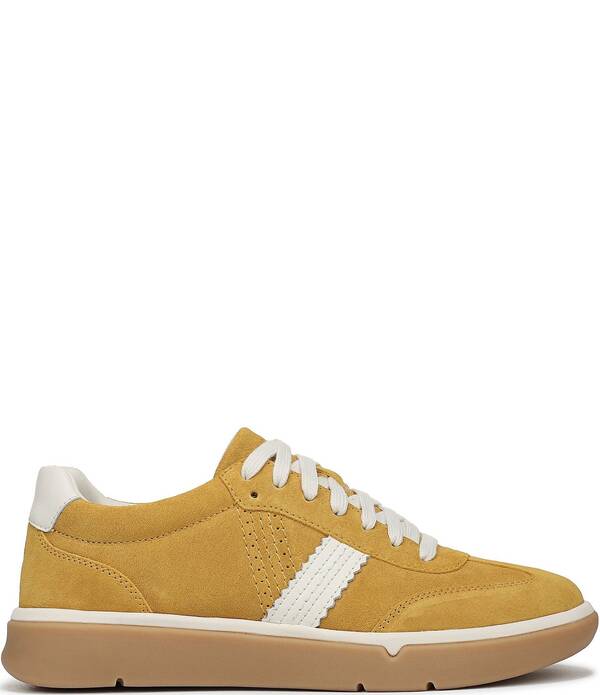 バイオニック レディース シューズ スニーカー スエードクロス スピード競技 Vionicity Walk Suede Lace Up Sneakers Dijon