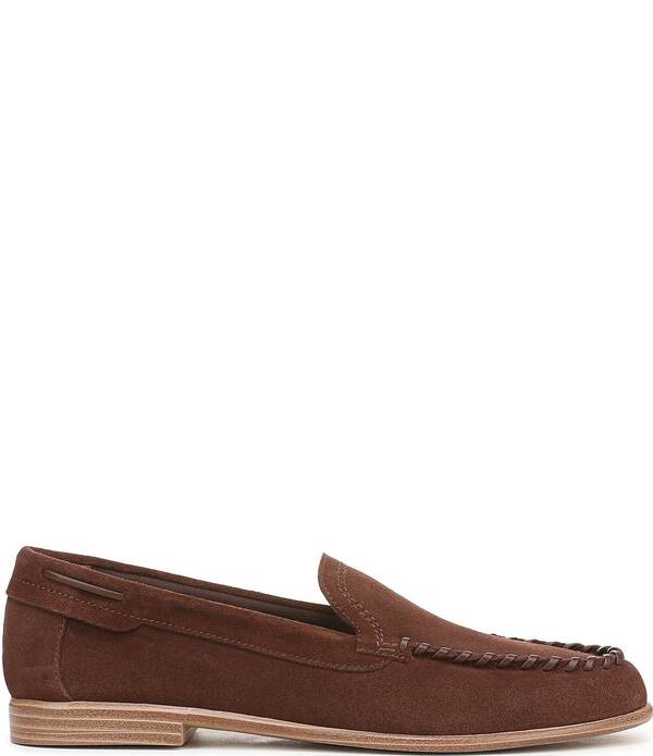 フランコサルト レディース シューズ パンプスエード ローファー Franco Sarto Maude Suede Whipstitch Loafers Dark Brown ブラウン