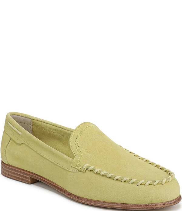 フランコサルト レディース シューズ パンプスエード ローファー Franco Sarto Maude Suede Whipstitch Loafers Pear