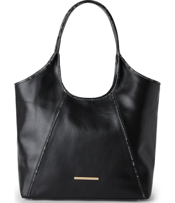 ブランミン レディース バッグ BRAHMIN Dietrich Collectiona Snake Tote Bag Black Dietrich ブラック