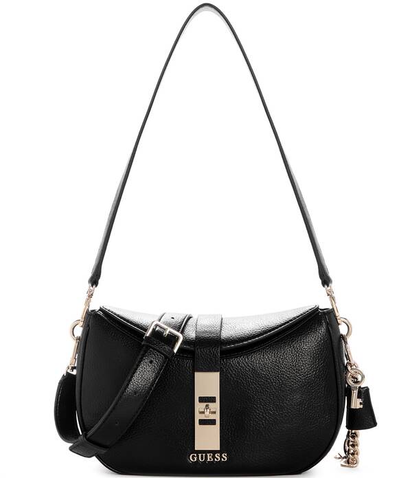 ゲス レディース バッグ Guess Brooke Shoulder Bag Black ブラック