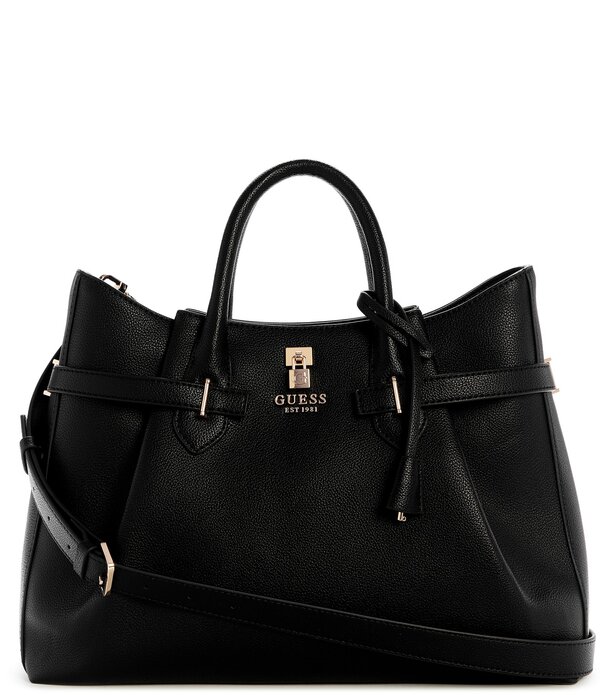 ゲス レディース バッグ Guess Yesba Girlfriend Utility Satchel Bag Black ブラック