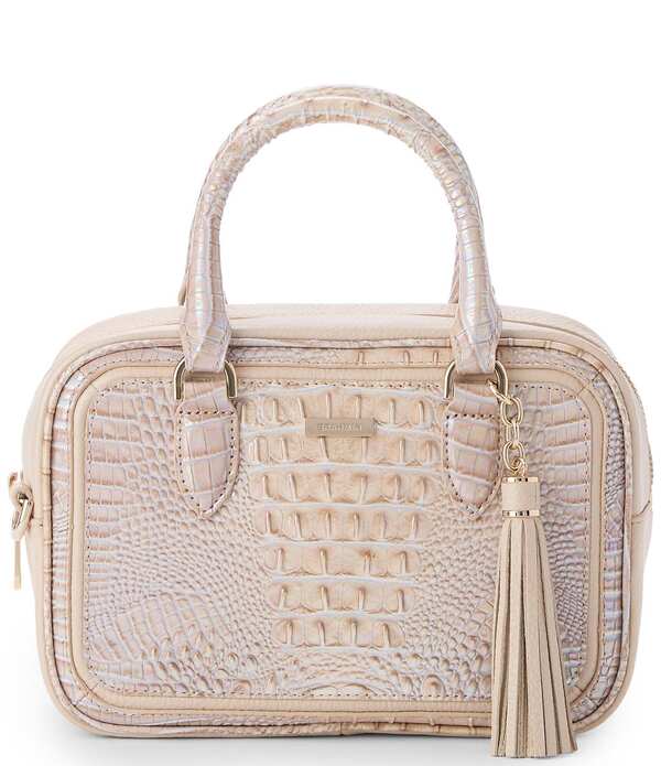 ブランミン レディース バッグ ミニ BRAHMIN Pearl Admire Collection Mara Mini Satchel Bag Pearl Admire パール 42,480円