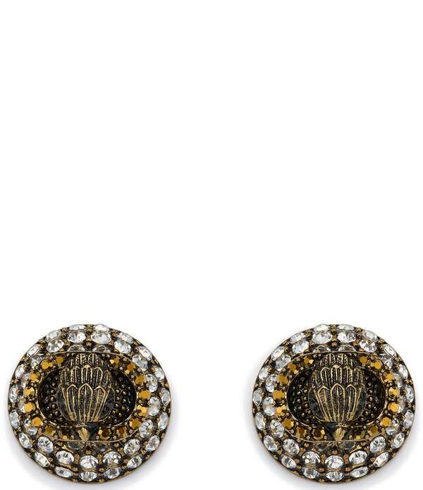 カートジェイガーロンドン レディース アクセサリー ピアス・イヤリング チェルシー Kurt Geiger London Signature Chelseagle Pav Stud Earrings Crystal/Gold ゴールド