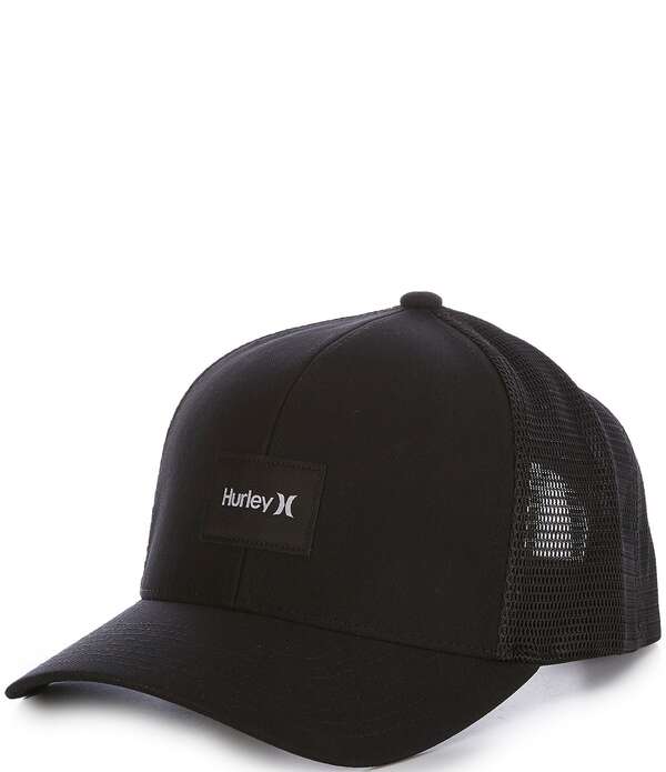 ハーレー メンズ アクセサリー 帽子 Hurley Warner Trucker Hat Black/Black ブラック