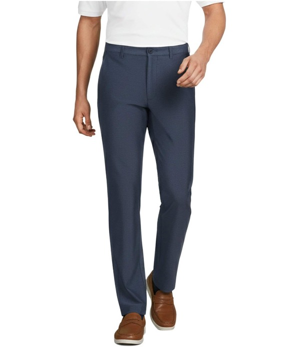 ラウンドトゥリーアンドヨーク メンズ ボトムス カジュアルパンツ Roundtree & Yorke Andrew Straight Fit Flannel Touch Pants Blue ブルー
