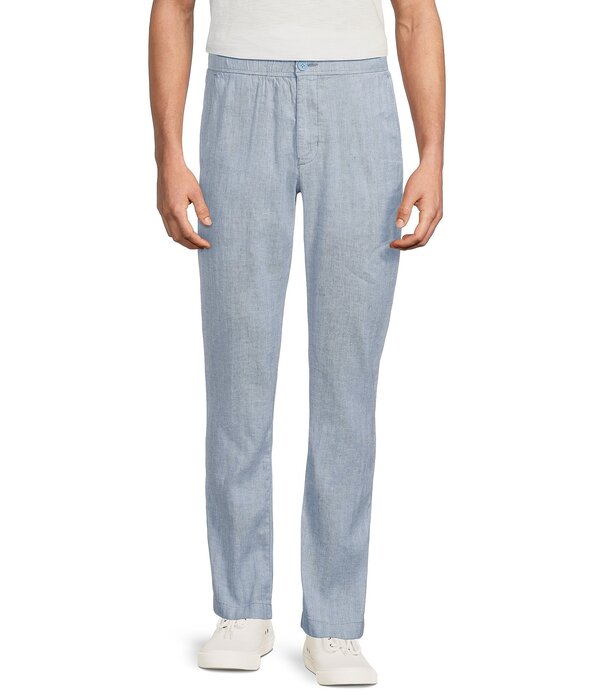 トッミーバハマ メンズ ボトムス カジュアルパンツ リネン Tommy Bahama Beach Coast Linen Full Elastic Pants Ocean City