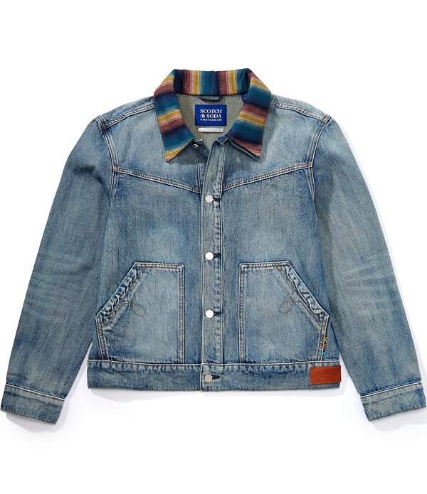 スコッチアンドソーダ メンズ アウター ジャケット・ブルゾン デニム Scotch & Soda Denim Ranch Jackethe Cosmico デニム
