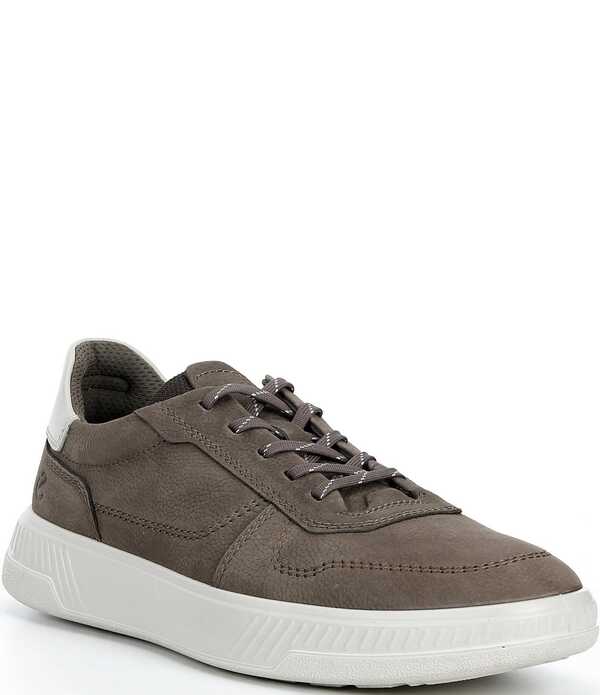 エコー メンズ シューズ スニーカー レザー ECCO Men's Move Leather Sneakers Dark Clay/Gravel