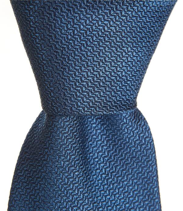 ラウンドトゥリーアンドヨーク メンズ アクセサリー ネクタイ シルク Roundtree & Yorke Solid 3 1/8 Traditional Woven Silk Tie Blue ブルー