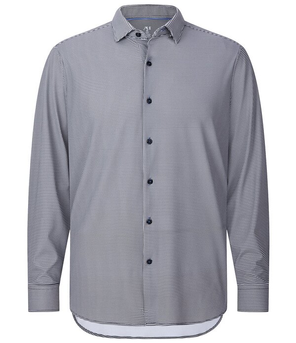 ビスコッティ メンズ トップス シャツ プリントール Visconti Big & Tall Printed Performance Stretch Long Sleeve Woven Shirt Navy ネイビー