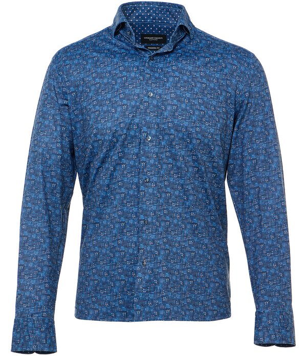 ビスコッティ メンズ トップス シャツ プリントール Visconti Big & Tall Abstract Geo Print Stretch Long Sleeve Woven Shirt Multi マルチカラー｜ReVida 店 22,578円