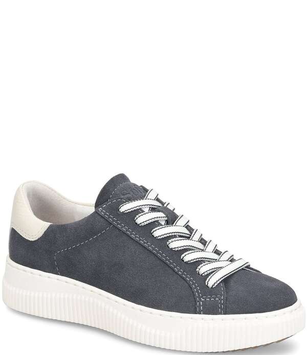 ソフト レディース シューズ スニーカー プラットフォーム スエード Sofft Frazier II Suede Platform Sneakerstorm Blue ブルー