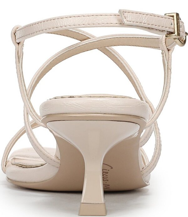 サムエデルマン レディース シューズ サンダル アンクル Circus NY by Sam Edelman Jasmine Glossy Ankle Strap Dressandals Vanilla Bean