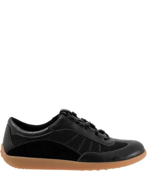ソフトウォーク レディース シューズ スニーカー レザー SoftWalk Darby Leather Slip-On Sneakers Black ブラック