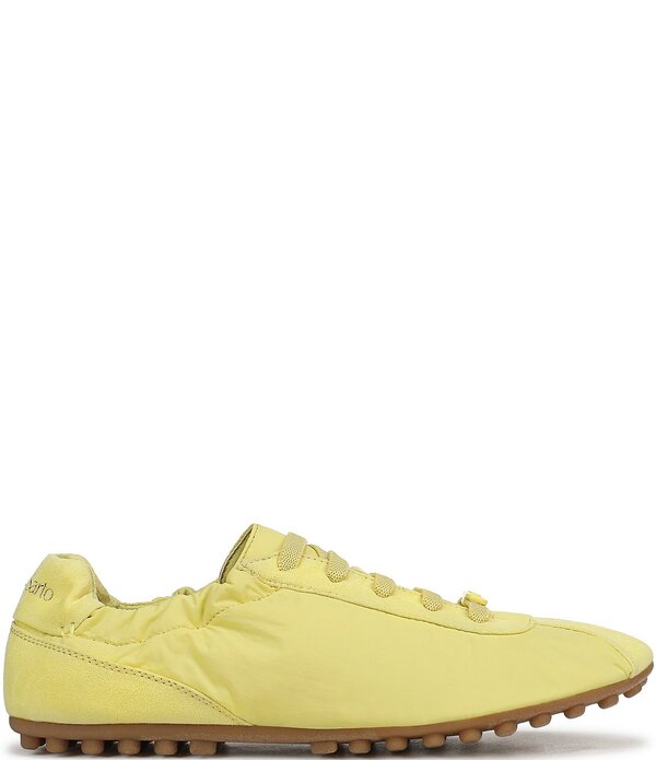 フランコサルト レディース シューズ スニーカー レース Franco Sarto Felina Slip On Stretch Lace Sneakers Light Green グリーン
