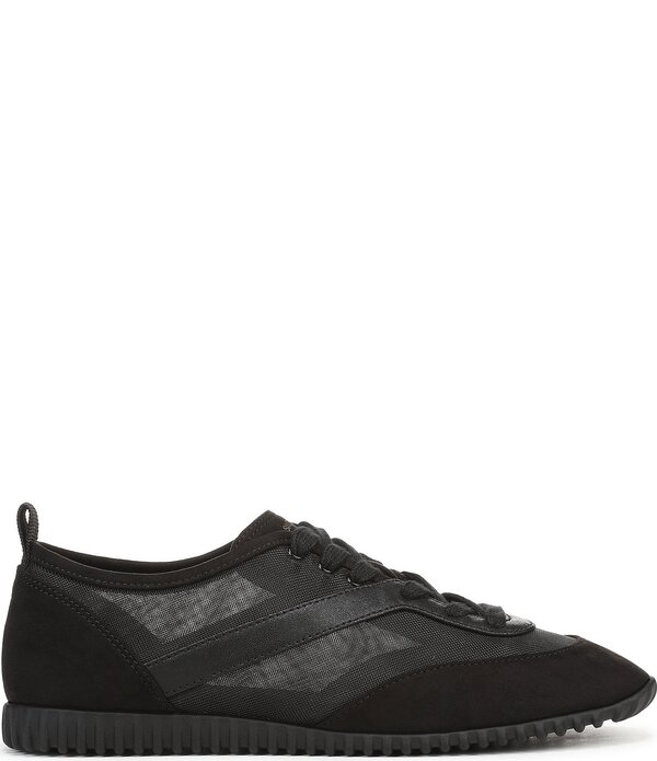 フランコサルト レディース シューズ スニーカー メッシュ レース Franco Sarto Hollis Mesh Lace Up Sneakers Black ブラック