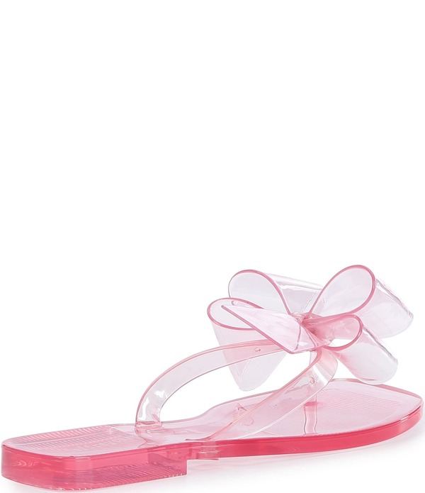 ジェフリー キャンベル レディース シューズ サンダル Jeffrey Campbell Sugary Clear Jelly Bow Thong Sandals Pink ピンク｜ReVida 店