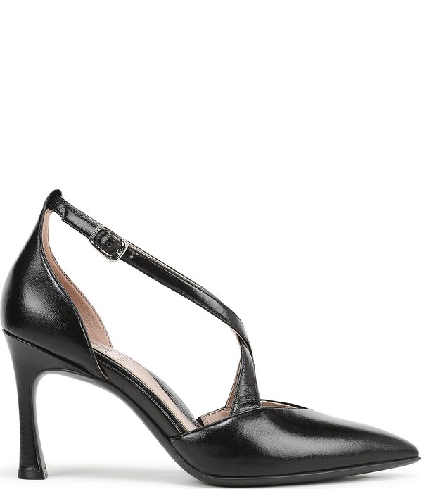ナチュライザー レディース シューズ パンプス レザー Naturalizer Angelina Leather Pointed Toe Dress Pumps Black ブラック