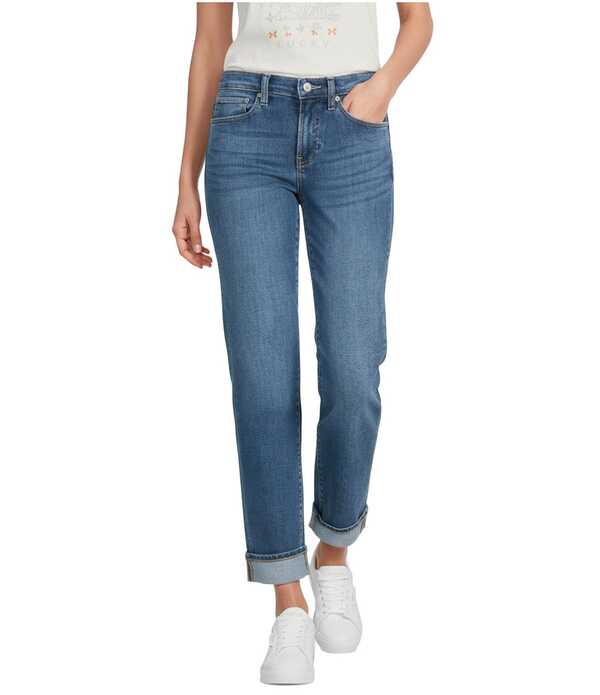 ラッキーブランド レディース ボトムス デニムパンツ スリムフィット アンクル ジーンズ Lucky Brand Stretch Denimid Rise Slim Fit Anklength Jeans Brighter Denim デニム