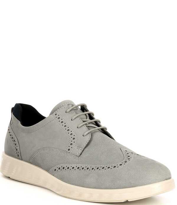 エコー メンズ シューズ オックスフォード ブローグ レース ECCO Men's Lite Hybrid Brogue Detailace Up Oxfords Wildove
