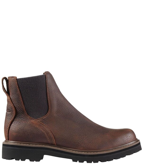 エルエルビーン メンズ シューズ ブーツ・レインブーツ チェルシーブーツ チェルシー なめし革 L.L.Bean Men\u0027s Portland Leather Chelsea Boots Dark Russet