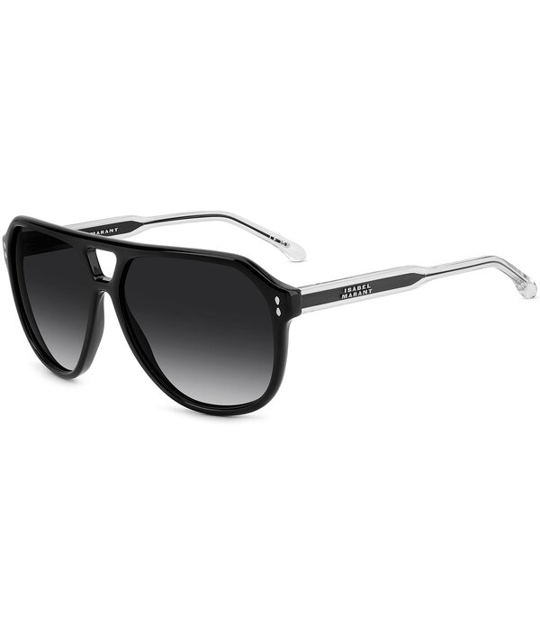 イザ呼びりん マラン レディース 付属物 サングラス・アイウェア Isabel Marant Women\u0027s IM0216/S 60粍 Aviator Sunglasses Black 黒いこと