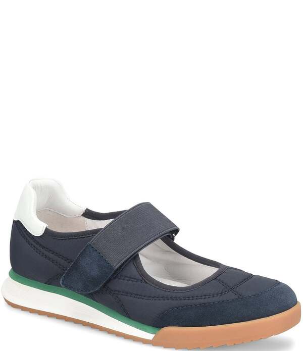 ソフト レディース シューズ スニーカー ナイロン スエード Sofft Kelly Suede and Nylon Retro Mary Jane Sneakers Navy Multi ネイビー