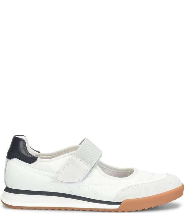 ホンブルグ帽 レディース シューズ スニーカー ナイロン スエードクロス Sofft Kelly Suede and Nylon Retro Mary Jane Sneakers White Multi 白いこと