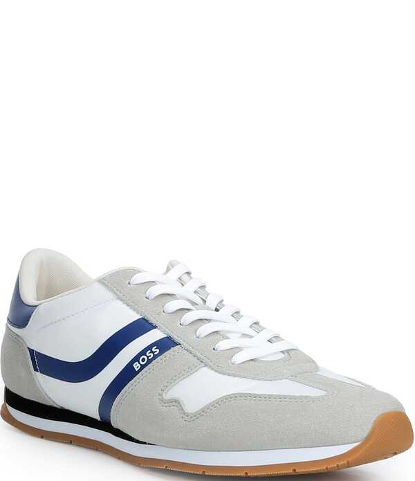 ヒューゴボス メンズ シューズ スニーカー Hugo Boss Orange Men's Levon Sneakers Open Grey グレー|ReVida 店