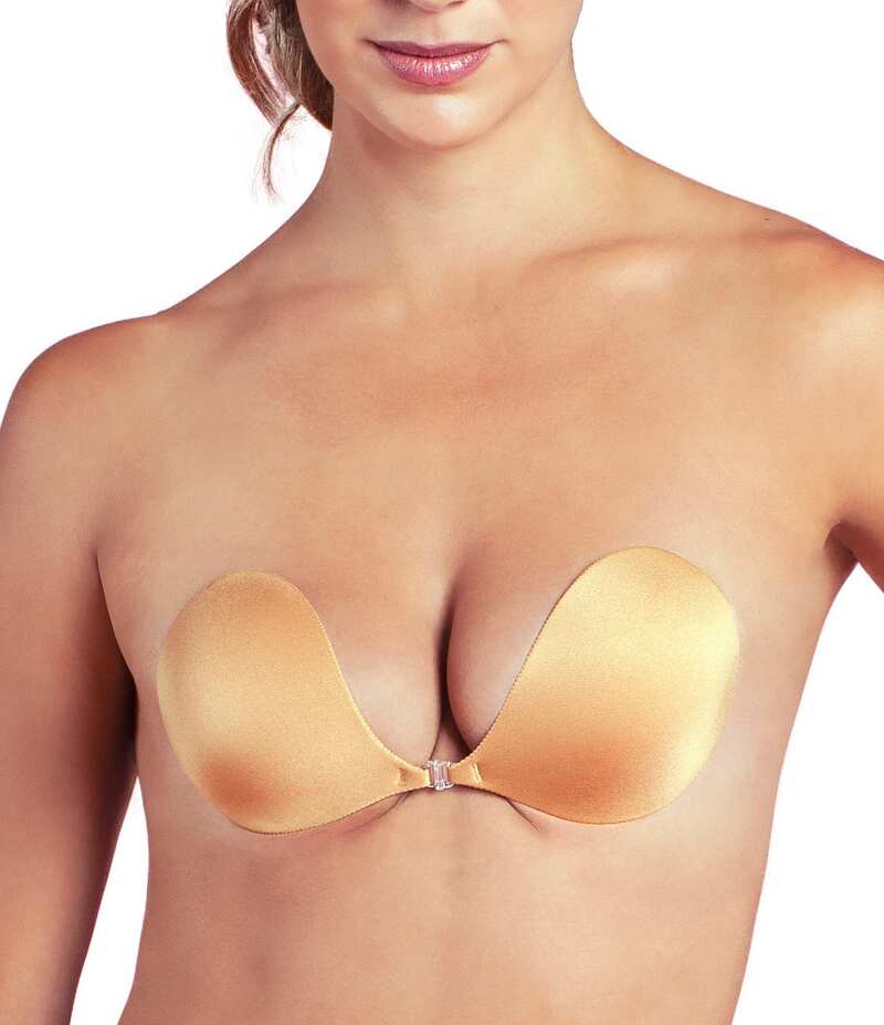ファッションフォーム レディース アンダーウェア ブラジャー 背中開き Fashion Forms NubraR Seamless Backless Push-up Bra Nude
