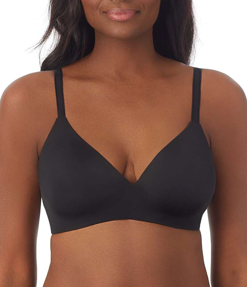 レミステレー レディース アンダーウェア ブラジャー Le Mystere Second Skin Wireless Seamless Adjustable Bra Black ブラック 17,235円