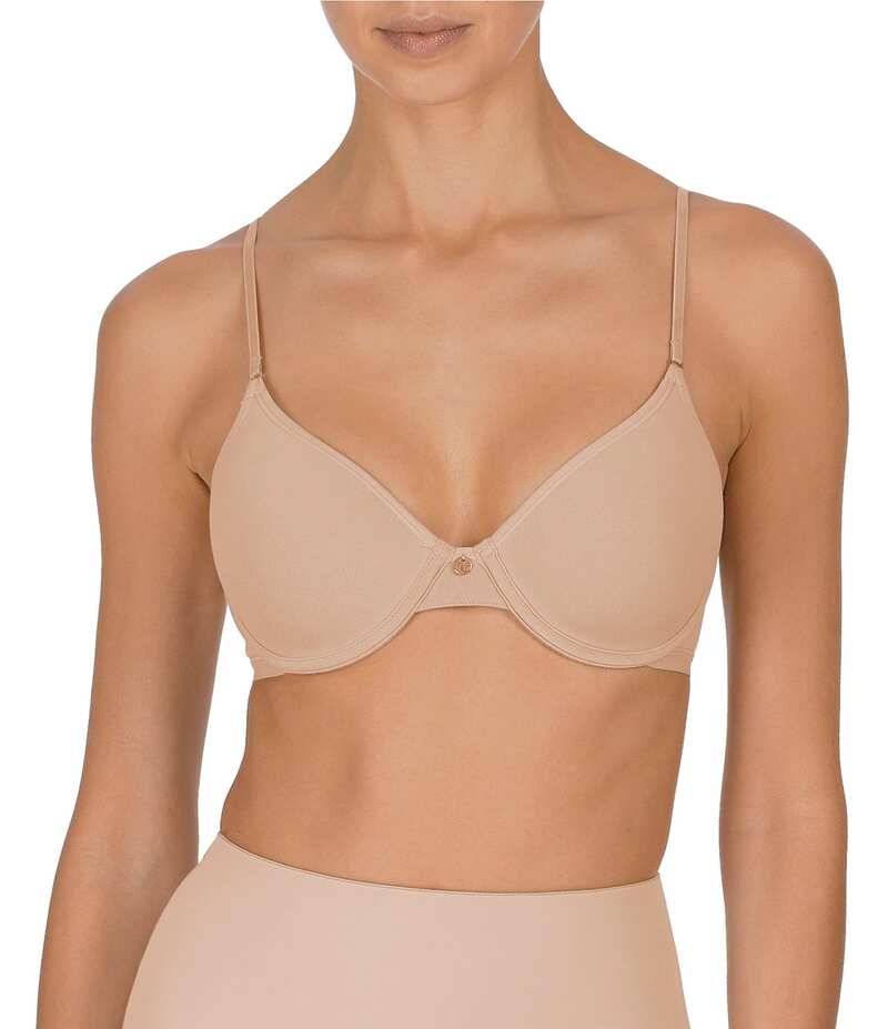 ナトリ レディース アンダーウェア ブラジャー Tシャツ Natori Understated Contour T-Shirt Bra Cafe