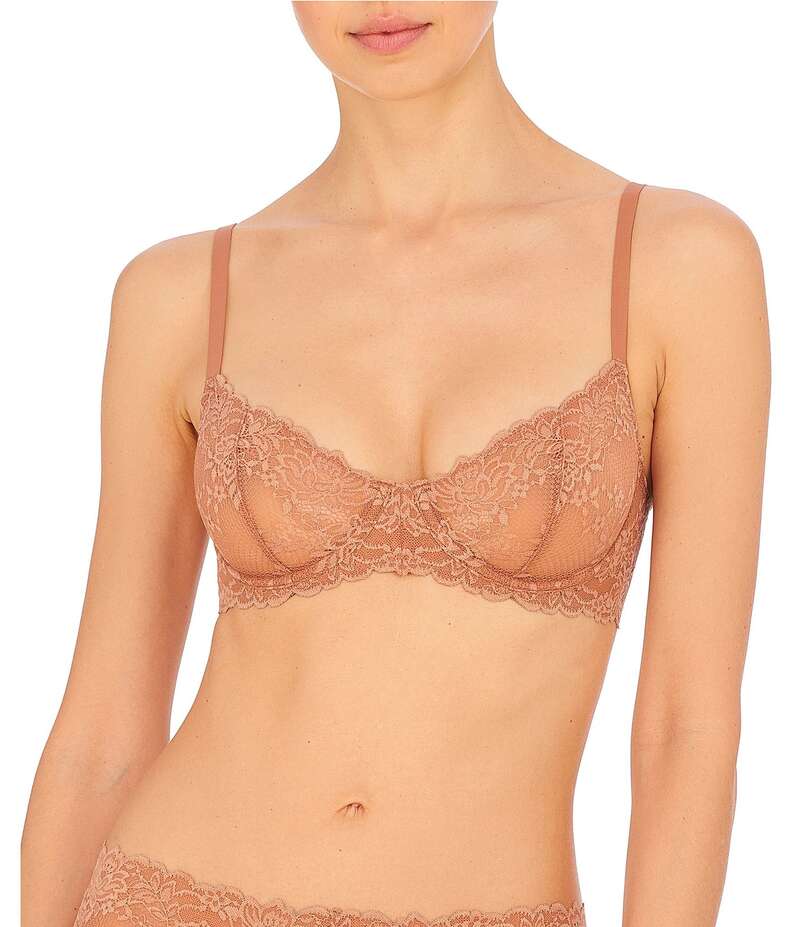 ナトリ レディース アンダーウェア ブラジャー Natori Heavenly Convertible Balconette Bra Glow