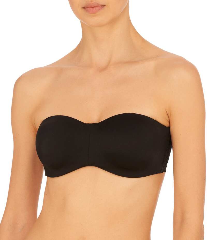 ナトリ レディース アンダーお召しもの ブラ Natori Adapt Molded Convertible Bandeau Black 黒いこと インナー・下着・ランジェリー-ブラジャー-インナー・下着・ナイトウェア