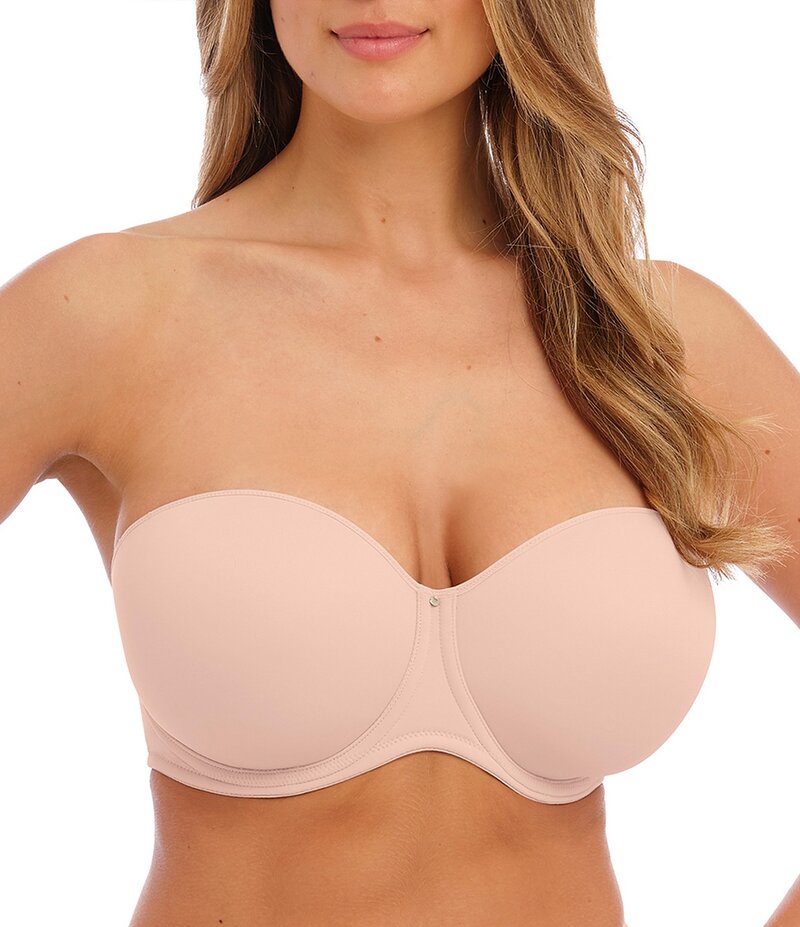 ファンタジー レディース アンダーウェア ブラジャー ストラップレス Fantasie Aura Strapless Full Busted Underwire Convertible Contour Bra Natural Beige ベージュ