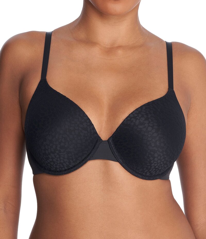 ナトリ レディース アンダーウェア ブラジャー Tシャツ Natori Comfort Evolution Full-Coverage Memory Foam T-Shirt Bra Black ブラック