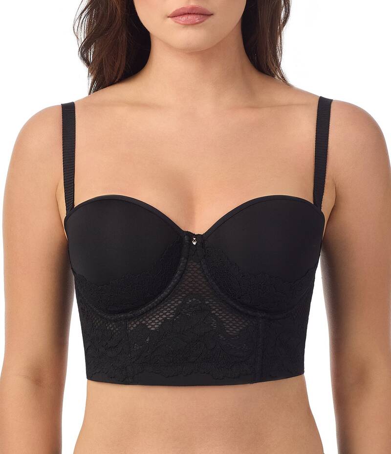 レミステレー レディース アンダーウェア ブラジャー レース Le Mystere Lace Allure Contour Cup Convertible Bustier Black ブラック 19,511円