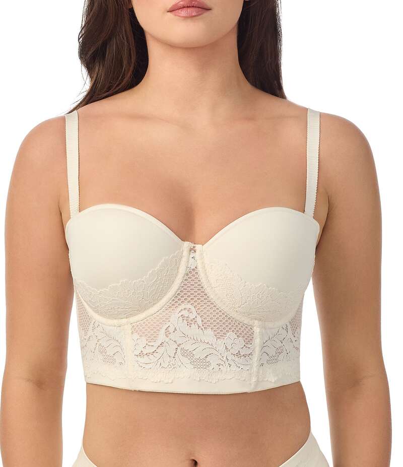 レミステレー レディース アンダーウェア ブラジャー レース Le Mystere Lace Allure Contour Cup Convertible Bustier Papyrus 19,786円