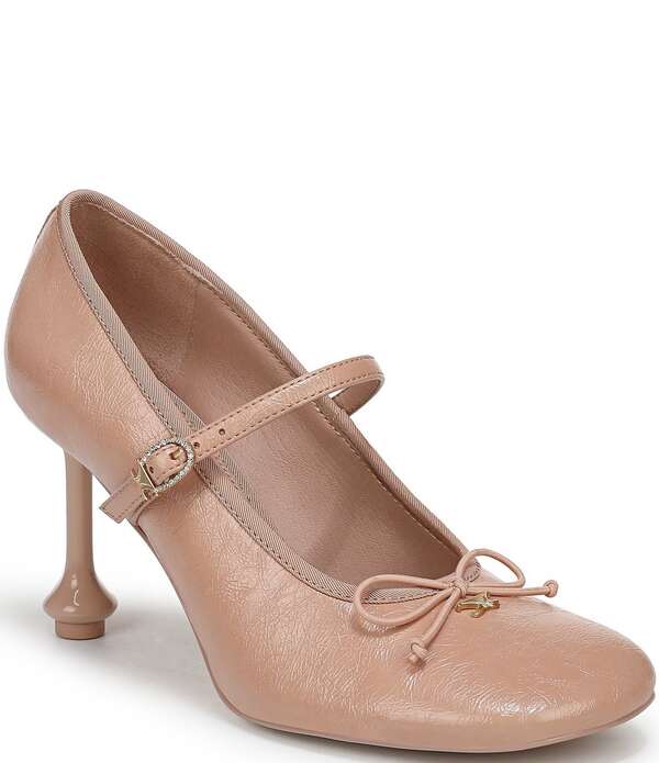サムエデルマン レディース シューズ ヒール Circus NY by Sam Edelman Vivian Glossy Bow Mary Jane Ballet Dress Pumps Ballet Blush ブラッシュ|ReVida 店