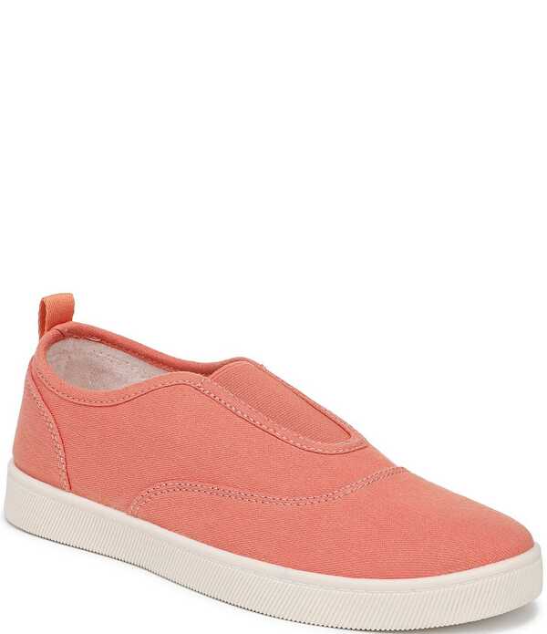 バイオニック レディース シューズ スニーカー Vionicobalt Canvaslip On Sneakers Apricot Brandy アプリコット