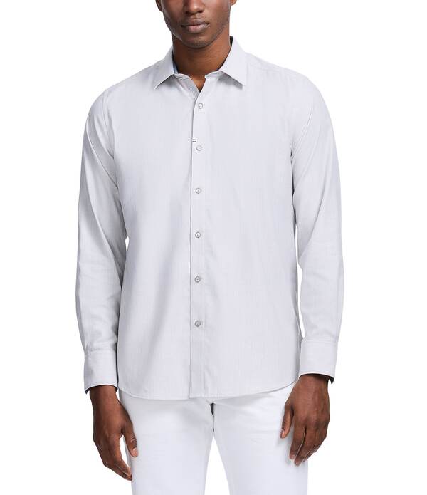 ロバートグラハム メンズ トップス シャツ Robert Graham Charlton Long Sleeve Woven Shirt Light Grey グレー