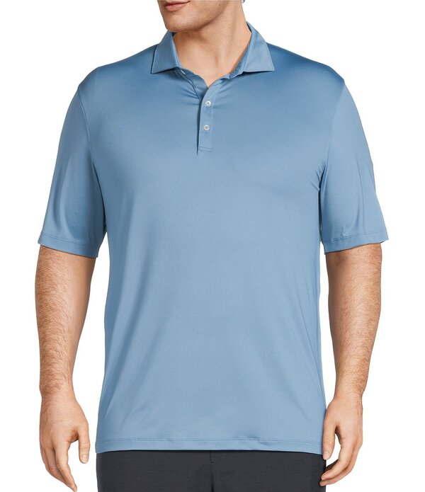 ジョニー オー メンズ トップス プルオーバー トール Johnnie-O Big \u0026 Tall Birdie Short Sleeve Polo Shirt Carbon Fiber トップス-カジュアルシャツ-メンズファッション