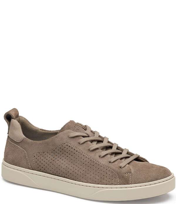 ジョンストンアンドマーフィー メンズ シューズ スニーカー スエード レース Johnston & Murphy Men's Ollie Lace-to-Toe Suede Sneakers Taupe トープ 28,470円