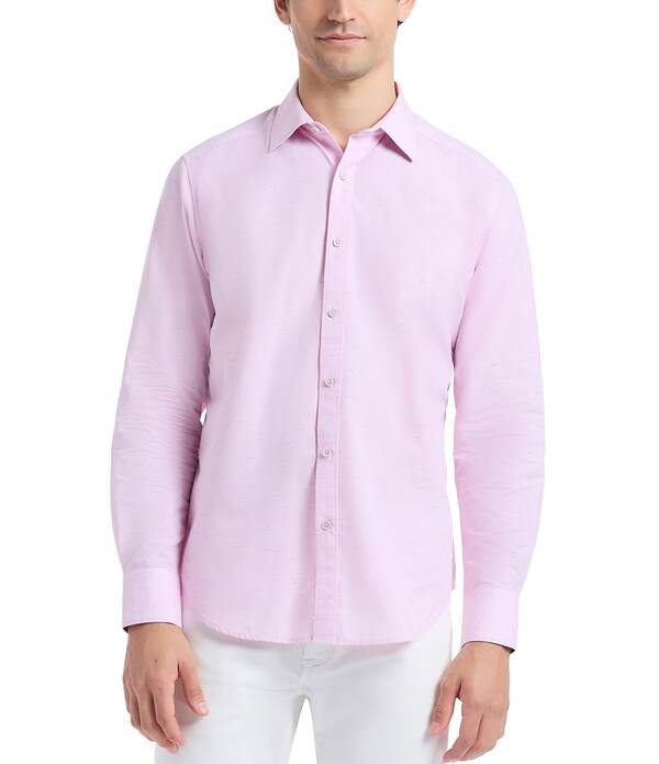 ロバートグラハム メンズ トップス シャツ Robert Graham Avondale Long Sleeve Woven Shirt Light Pink ピンク