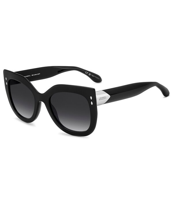 イザ呼びりん マラン レディース 佩び物 サングラス・アイウェア Isabel Marant Women\u0027s IM0227/US 53粍 Cat Eye Sunglasses Black Silver 黒いこと