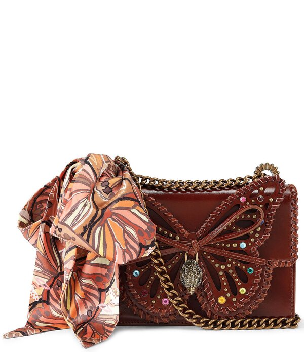 カートジェイガーロンドン レディース バッグ Kurt Geiger London Shoreditch Small Butterfly Convertible Crossbody Bag Brown ブラウン