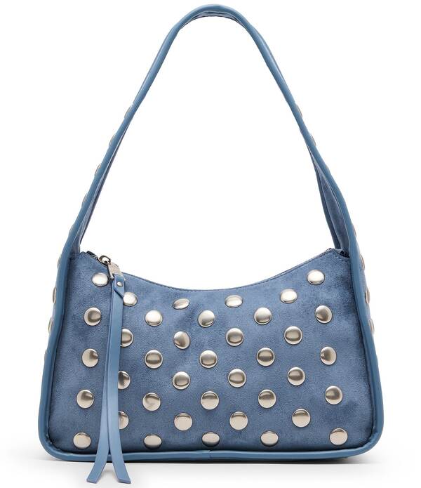 スティーブ マデン レディース バッグ Steve Madden Cheyan Studded Shoulder Bag Light Blue ブルー
