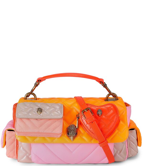 カートジェイガーロンドン レディース バッグ Kurt Geiger London Kensington Multi-Pocketop Handle Shoulder Bag Pink Multi ピンク